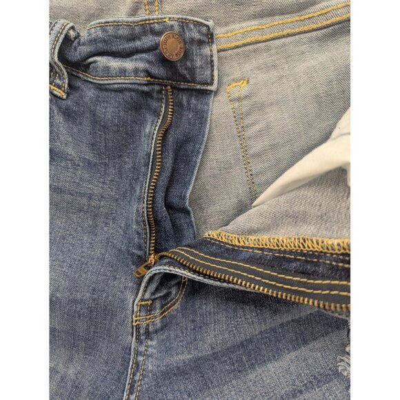 Judy Blue Jeans Womens 16W Boyfriend Fit Distressed Stretch Denim JB8286MD-PL - Picture 15 of 16